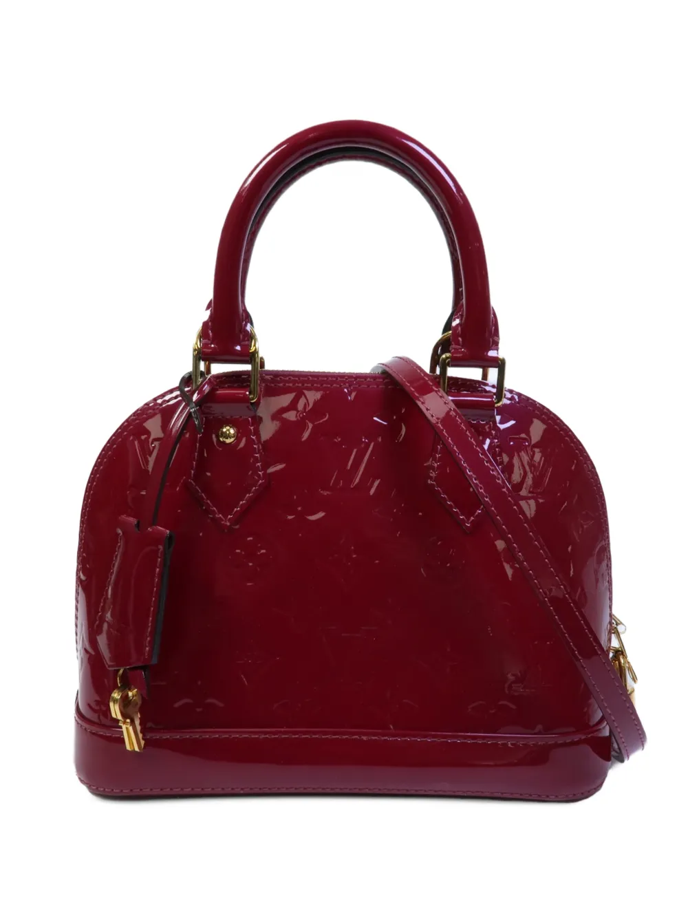 Louis Vuitton Pre-Owned Alma Monogram Vernis tote bag - Rosso