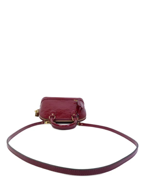 Louis Vuitton Pre-Owned Alma Monogram Vernis Tote Bag | レッド 