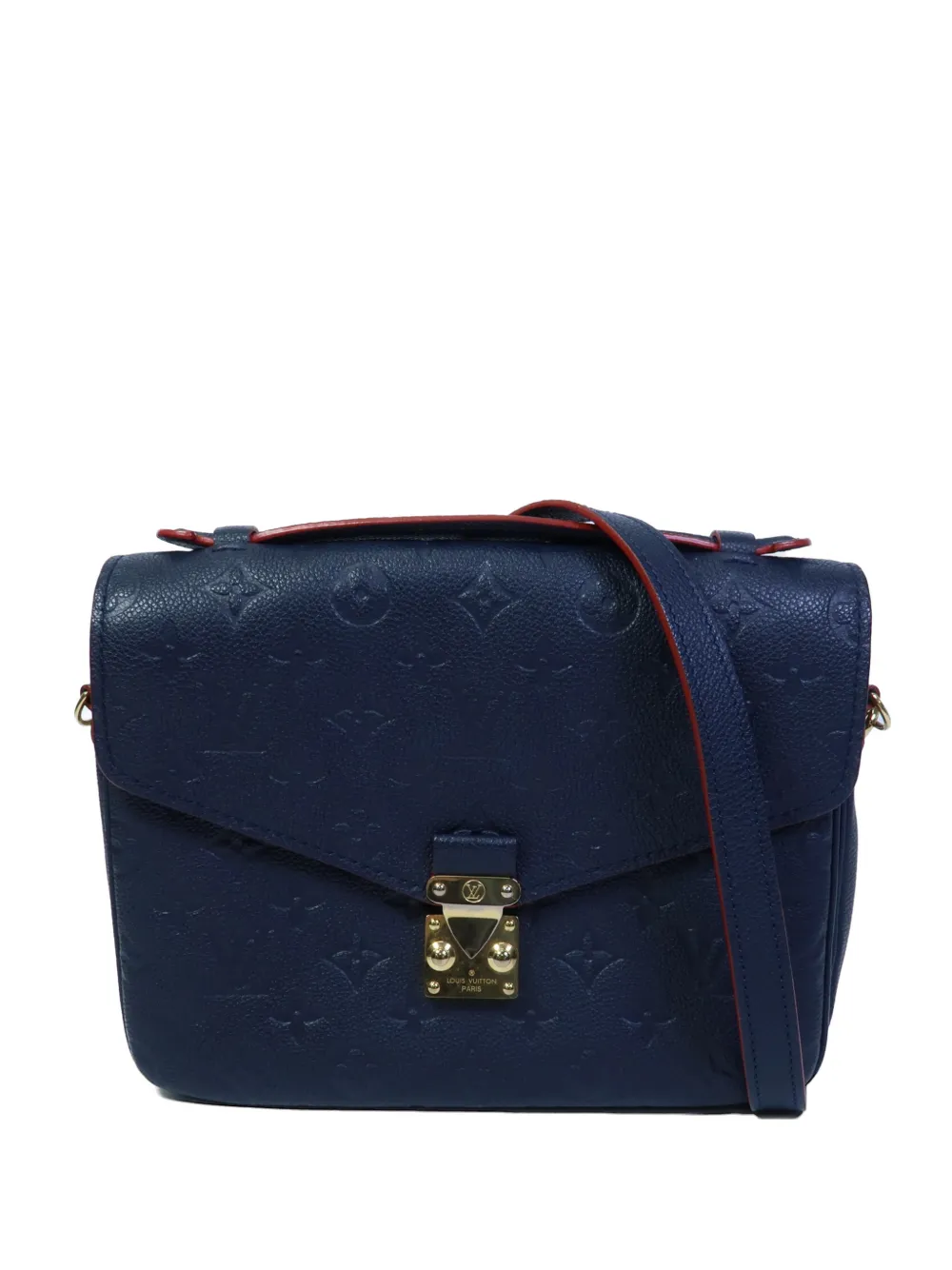Louis Vuitton Pre-Owned Pochette Metis two-way calfskin shoulder bag - Blu