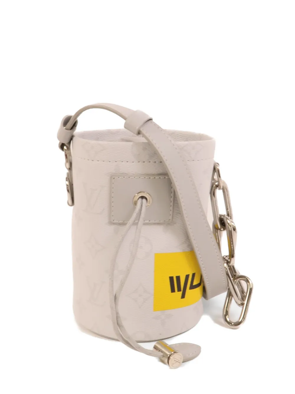Louis Vuitton Pre-Owned Chalk Nano bucket bag - Grigio