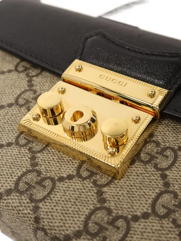 Gucci Pre-Owned GG パドロック ショルダーバッグ | ニュートラル