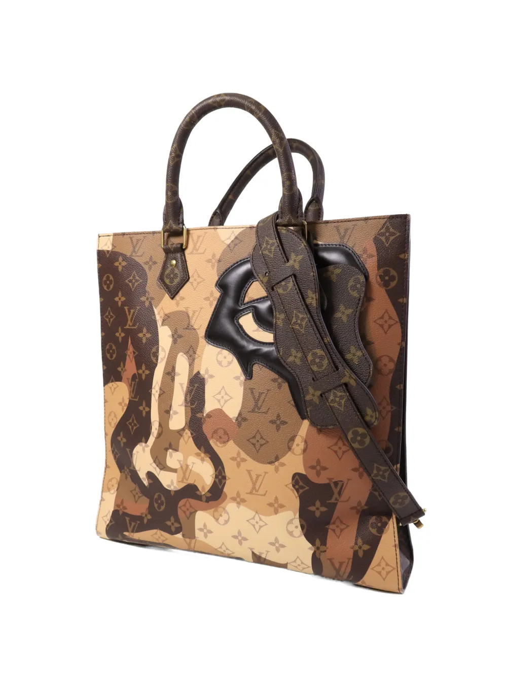 Louis Vuitton Pre-Owned Monogram Sac Plat tote bag - Marrone