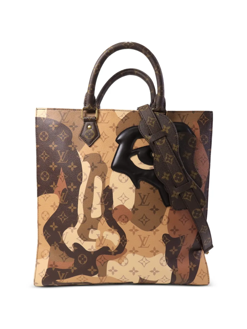 Louis Vuitton Pre-Owned Monogram Sac Plat tote bag - Marrone
