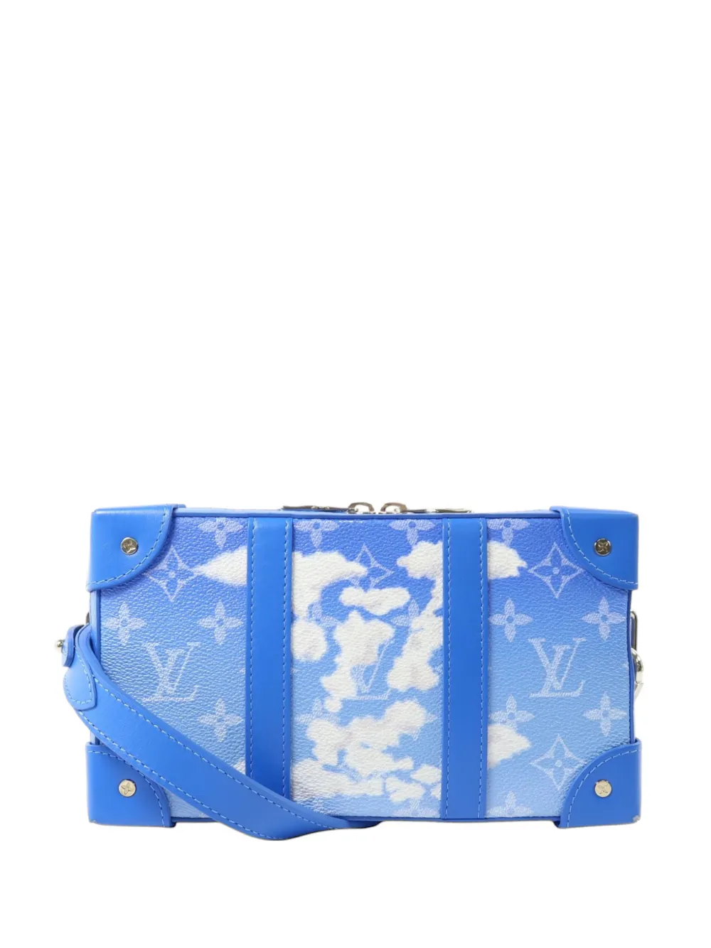 Louis Vuitton Pre-Owned Monogram Clouds Soft Trunk shoulder bag - Blu