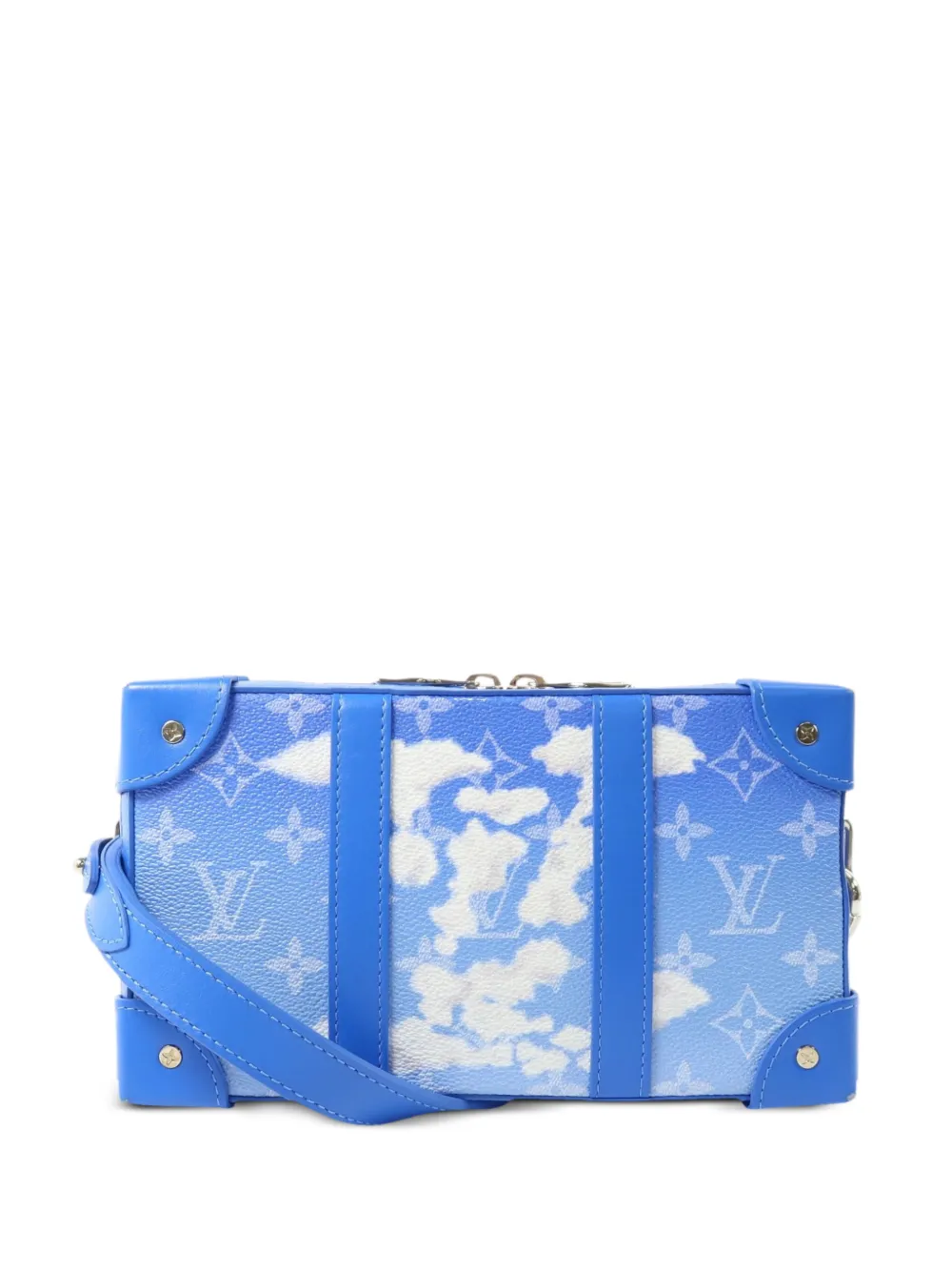 Louis Vuitton Pre-Owned Monogram Clouds Soft Trunk shoulder bag - Blu