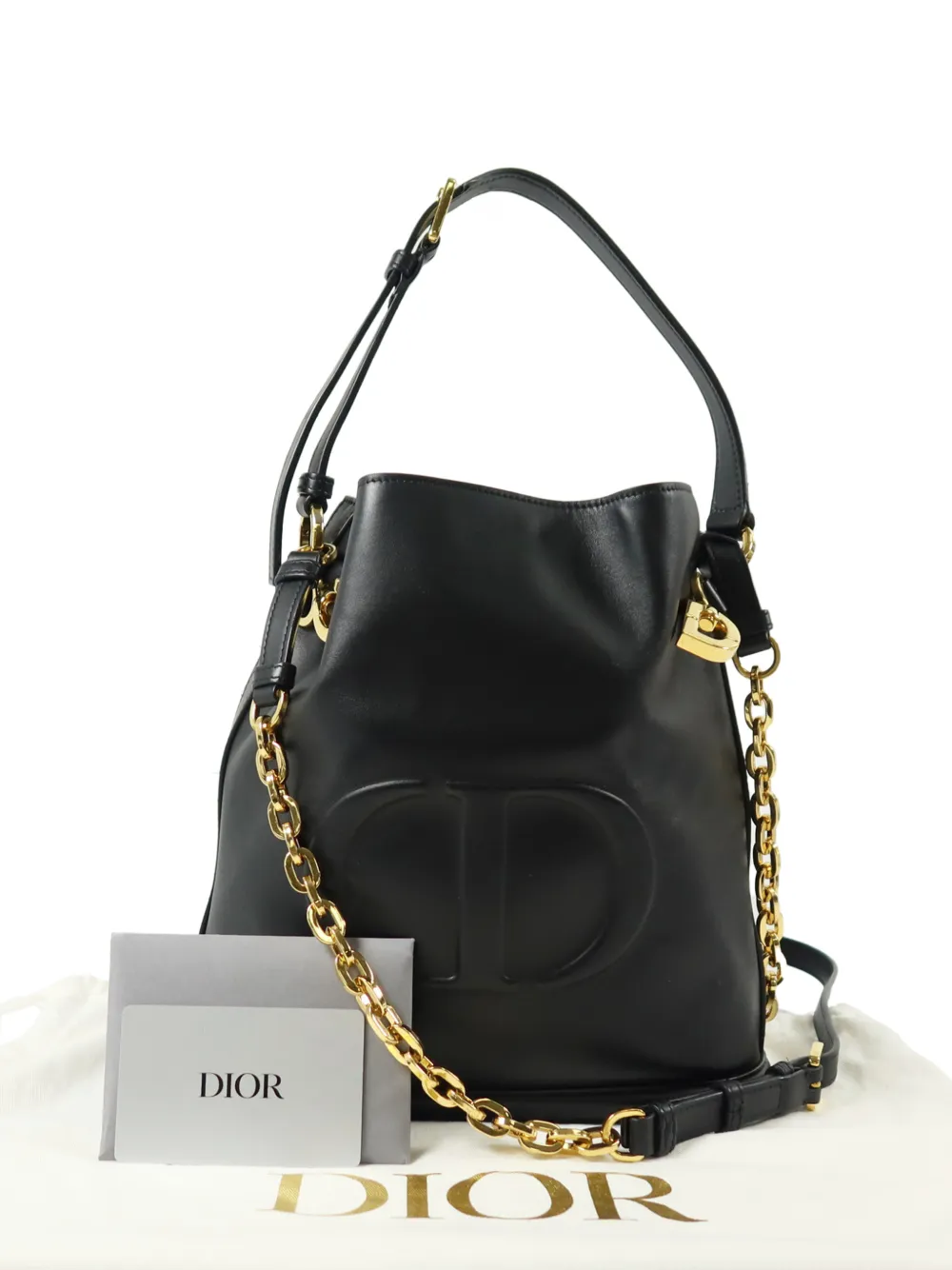 Christian Dior Pre-Owned C'est Dior bucket-tas Zwart