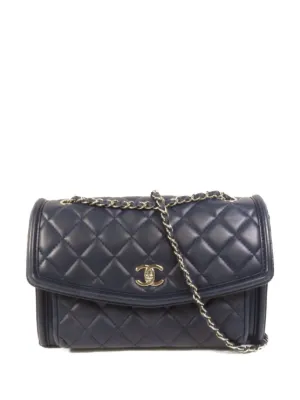 CHANEL Pre-Owned Small Gabrielle Shoulder Bag | Blue | FARFETCH