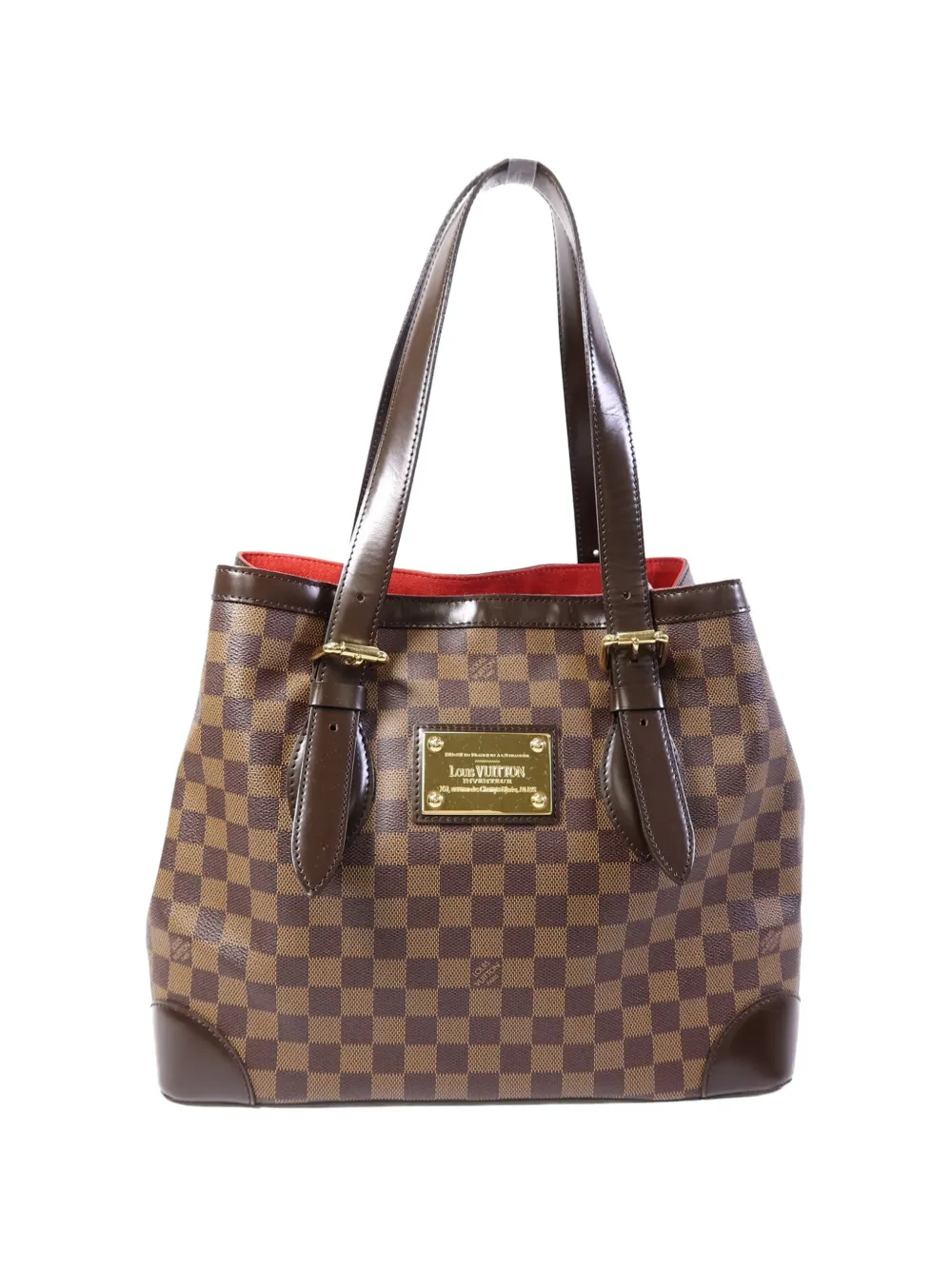 Louis Vuitton Pre-Owned MM Damier Ebène Hampstead tote bag - Marrone