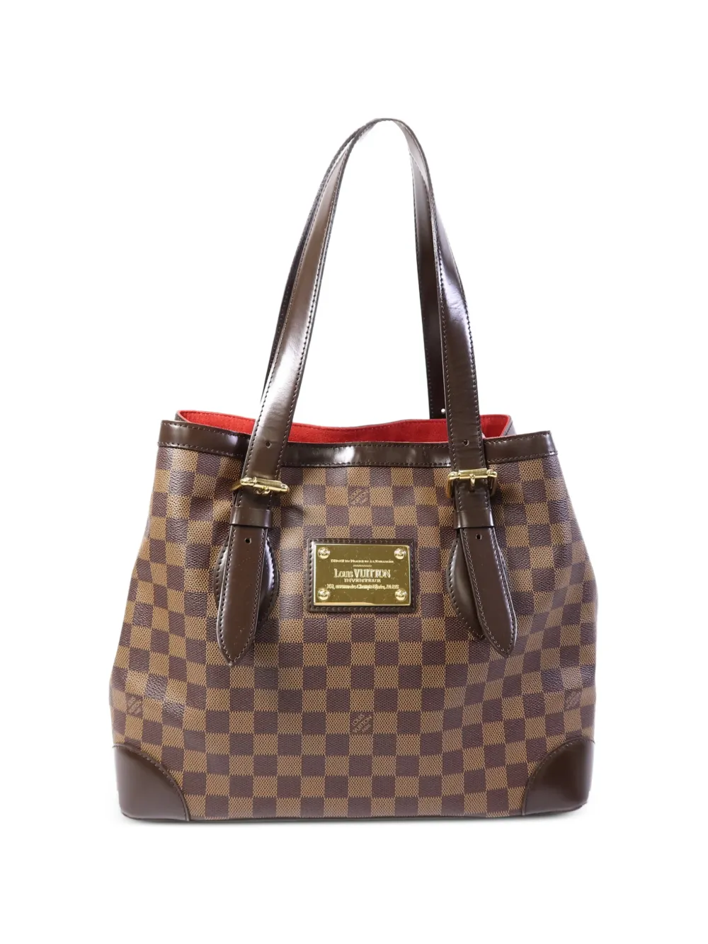 Louis Vuitton Pre-Owned MM Damier Ebène Hampstead tote bag - Marrone