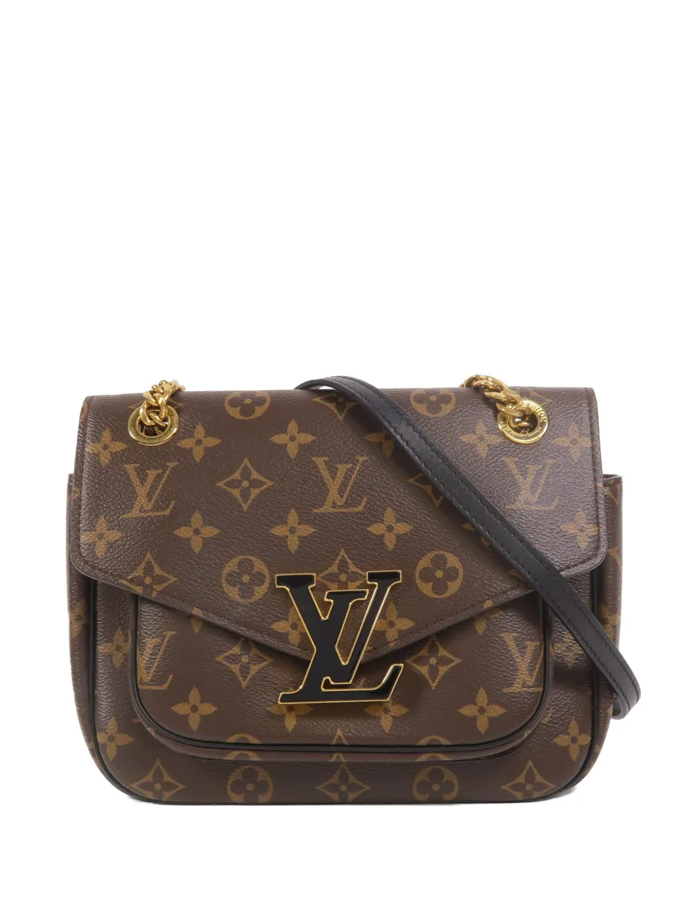 Louis Vuitton Pre-Owned Passy monogram shoulder bag - Marrone