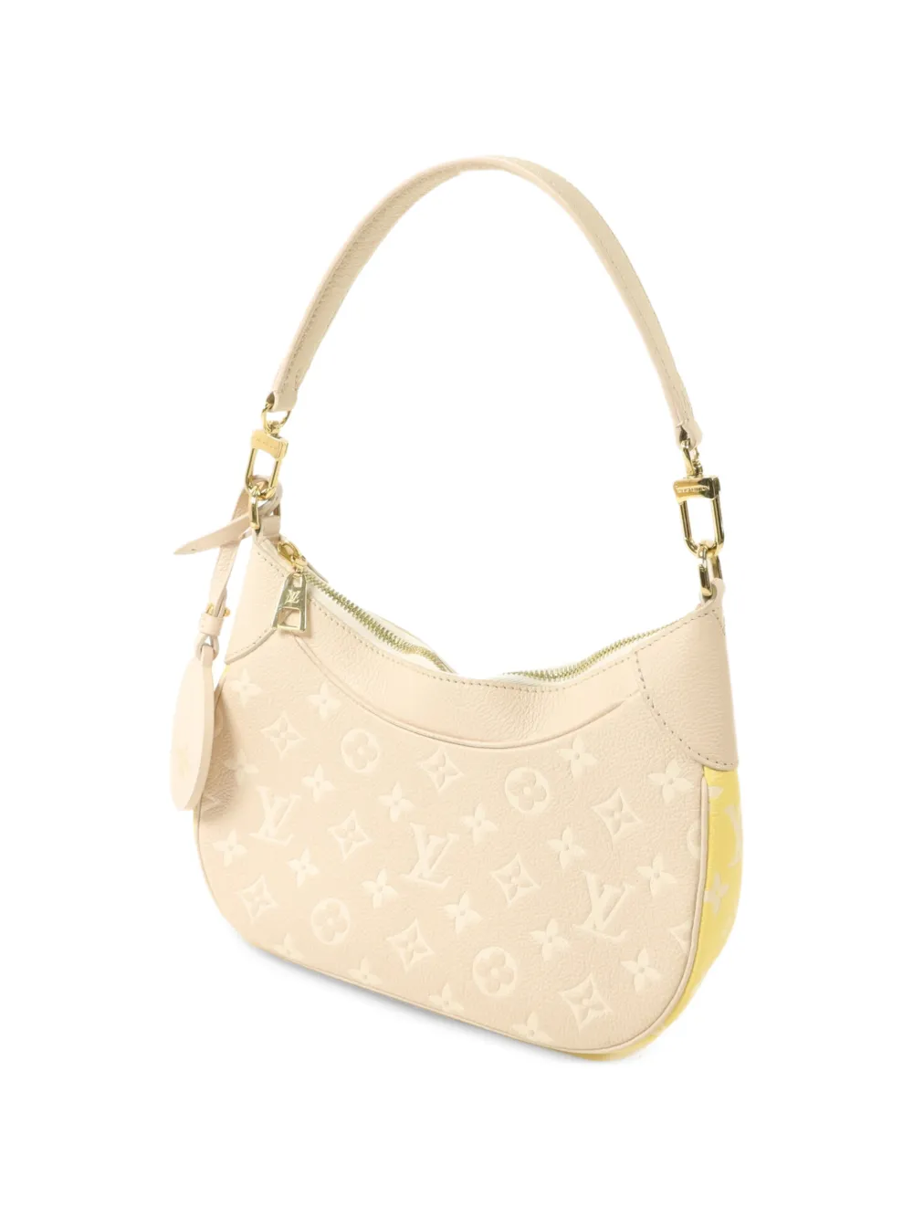 Louis Vuitton Pre-Owned Monogram Empreinte Bagatelle schoudertas Beige