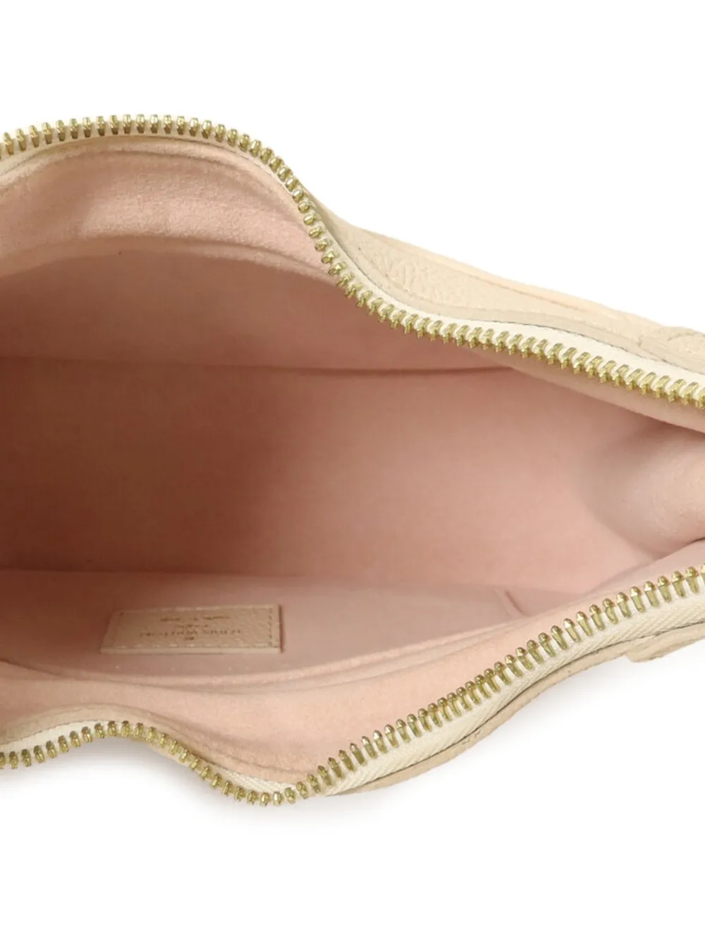 Louis Vuitton Pre-Owned Monogram Empreinte Bagatelle schoudertas Beige
