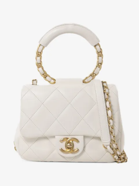 CHANEL Pre-Owned In The Loop two-way turn-lock lambskin tote bag