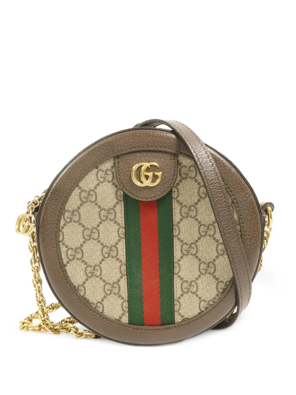 Gucci Pre-Owned Ophidia GG shoulder bag - Marrone