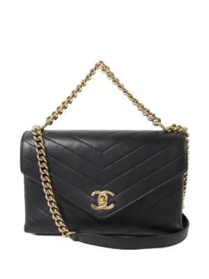 CHANEL Pre-Owned 1992 ベルベット キルティング ショルダーバッグ