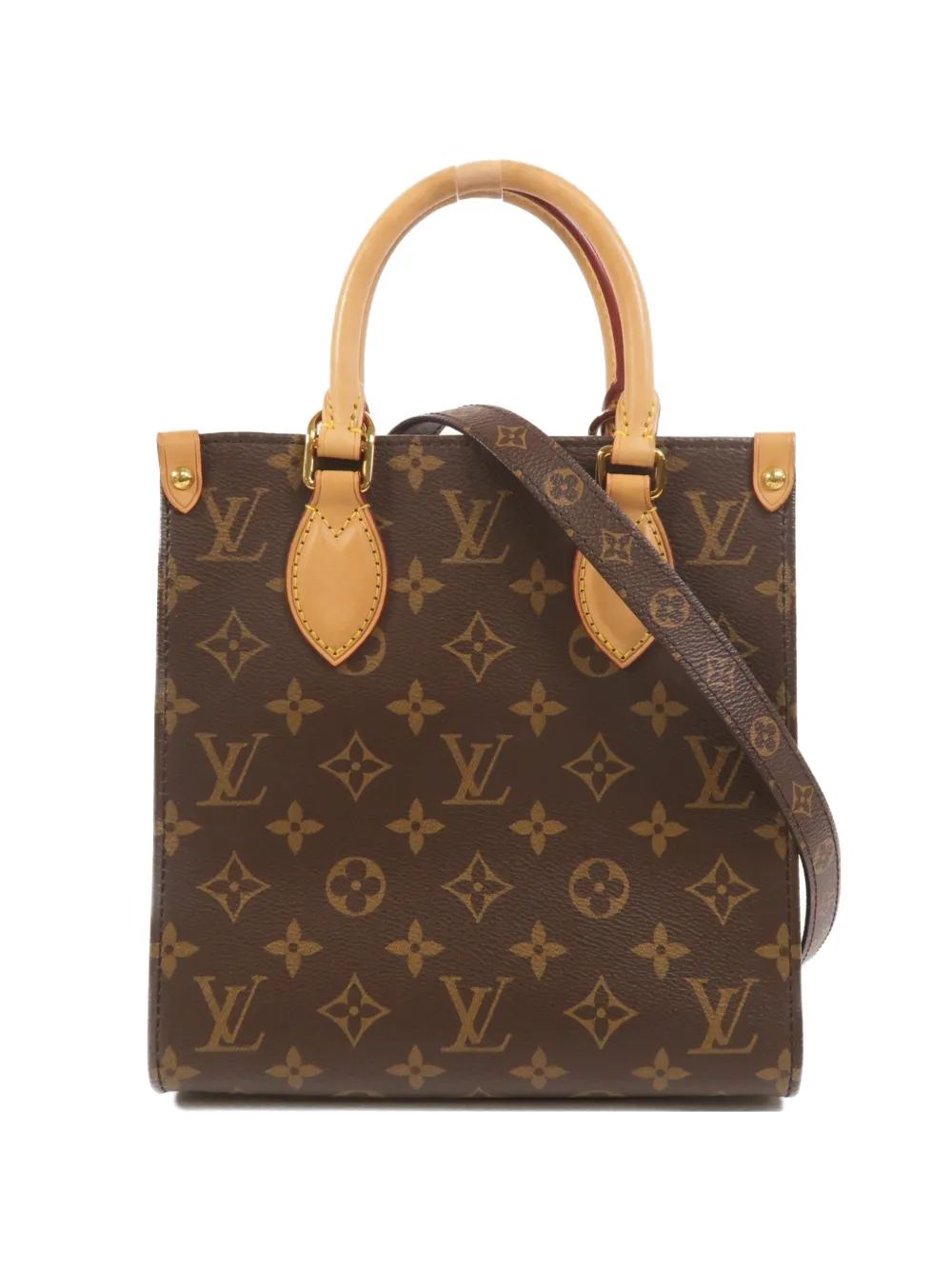 Louis Vuitton Pre-Owned Sac Plat BB Monogram shoulder bag - Marrone