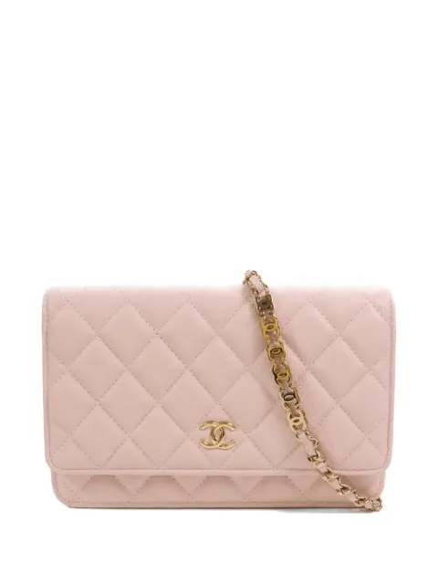 CHANEL Pre-Owned leather quilted shoulder bag