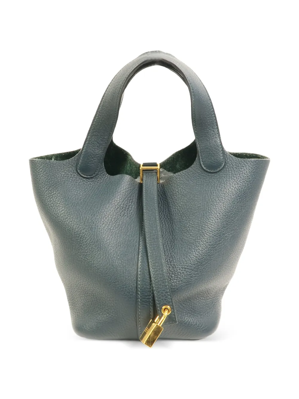 Hermès Pre-Owned Picotin leather tote bag - Grün