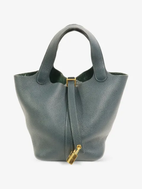 Hermès Pre-Owned Picotin leather tote bag