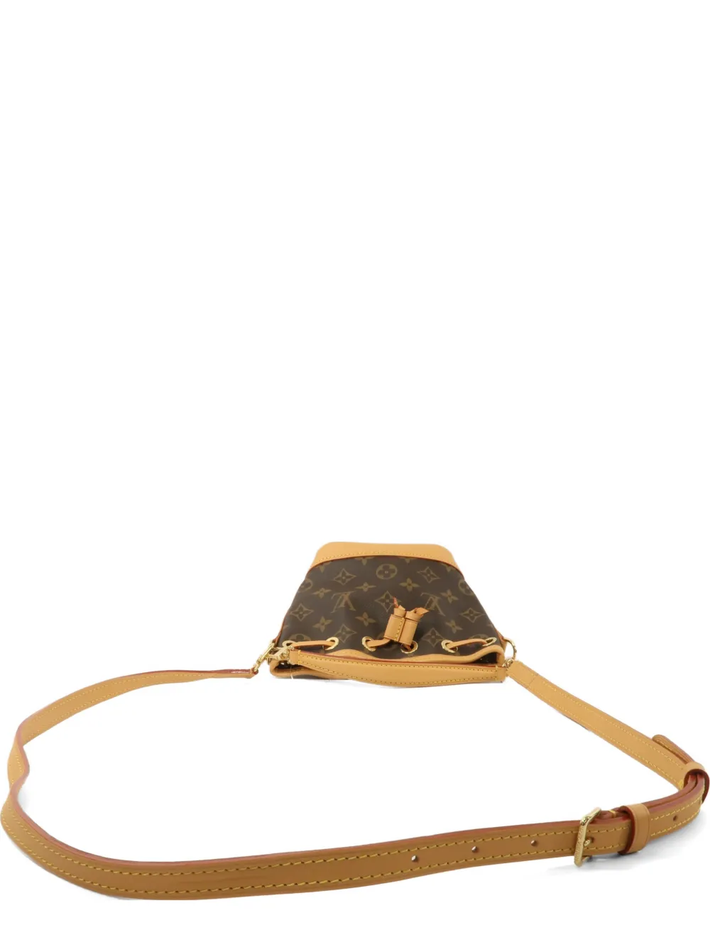 Louis Vuitton Pre-Owned nano Noé Monogram shoulder bag - Marrone