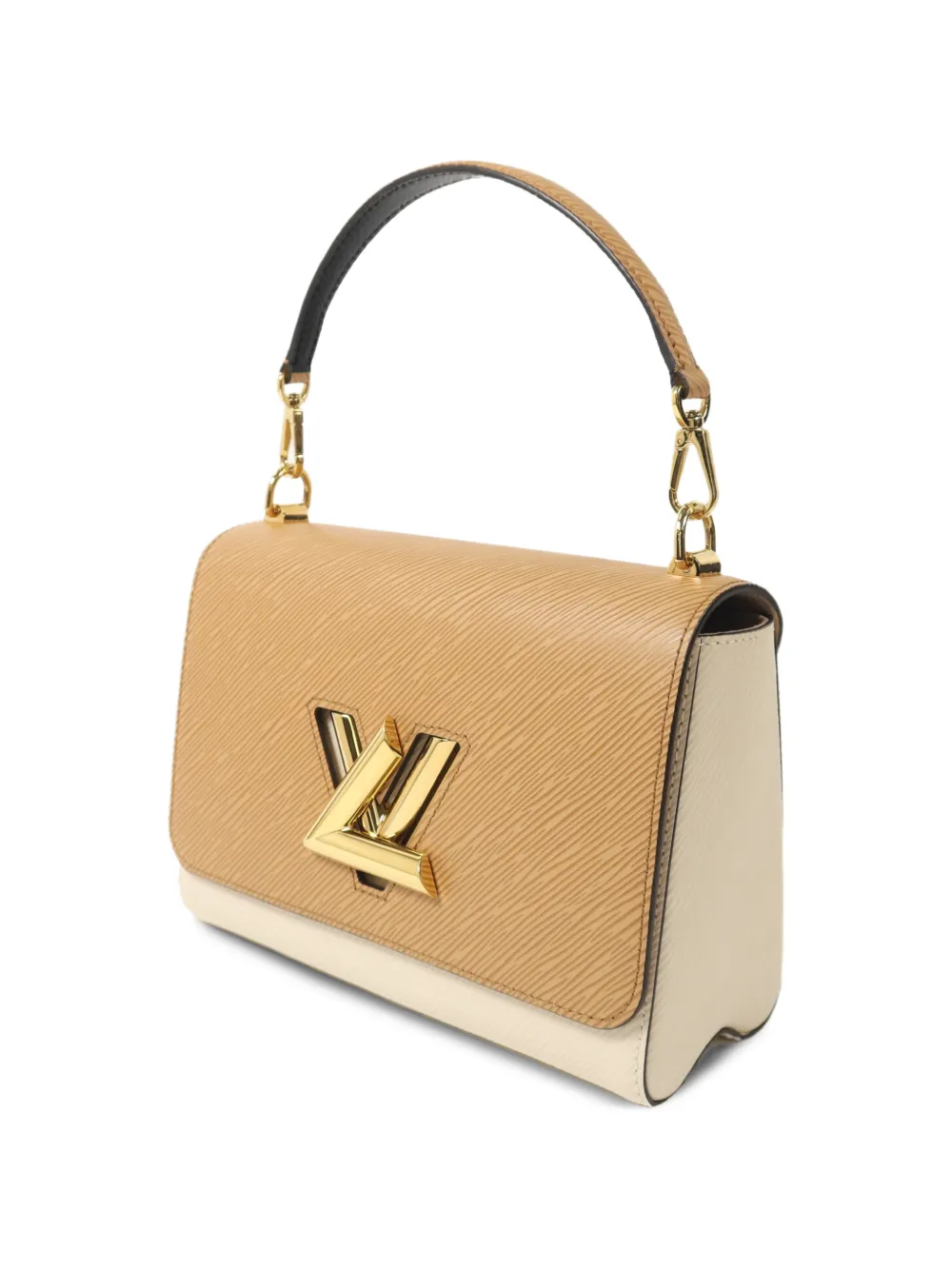 Louis Vuitton Pre-Owned MM Twist schoudertas Beige