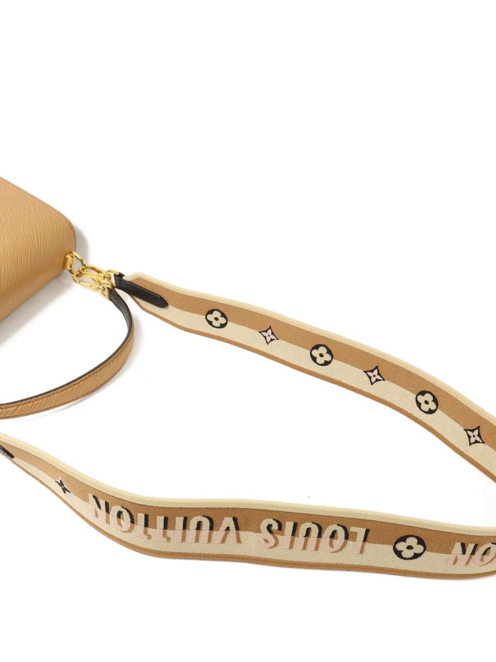 Louis Vuitton Pre-Owned MM Twist schoudertas Beige
