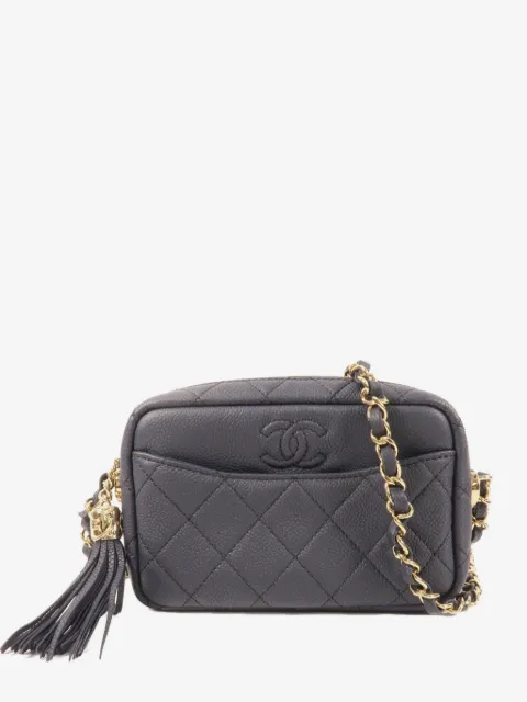 CHANEL Pre-Owned CC Camera diamond-quilted shoulder bag
