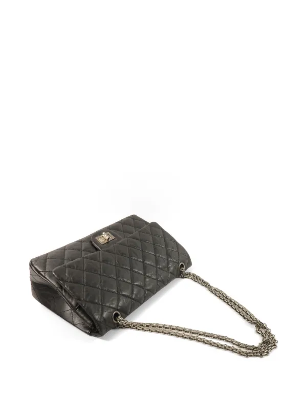 CHANEL Pre-Owned 2.55 キルティング ショルダーバッグ | ブラック