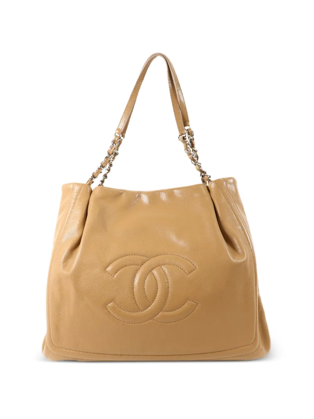 CHANEL Pre-Owned CC chain shoulder bag - Toni neutri