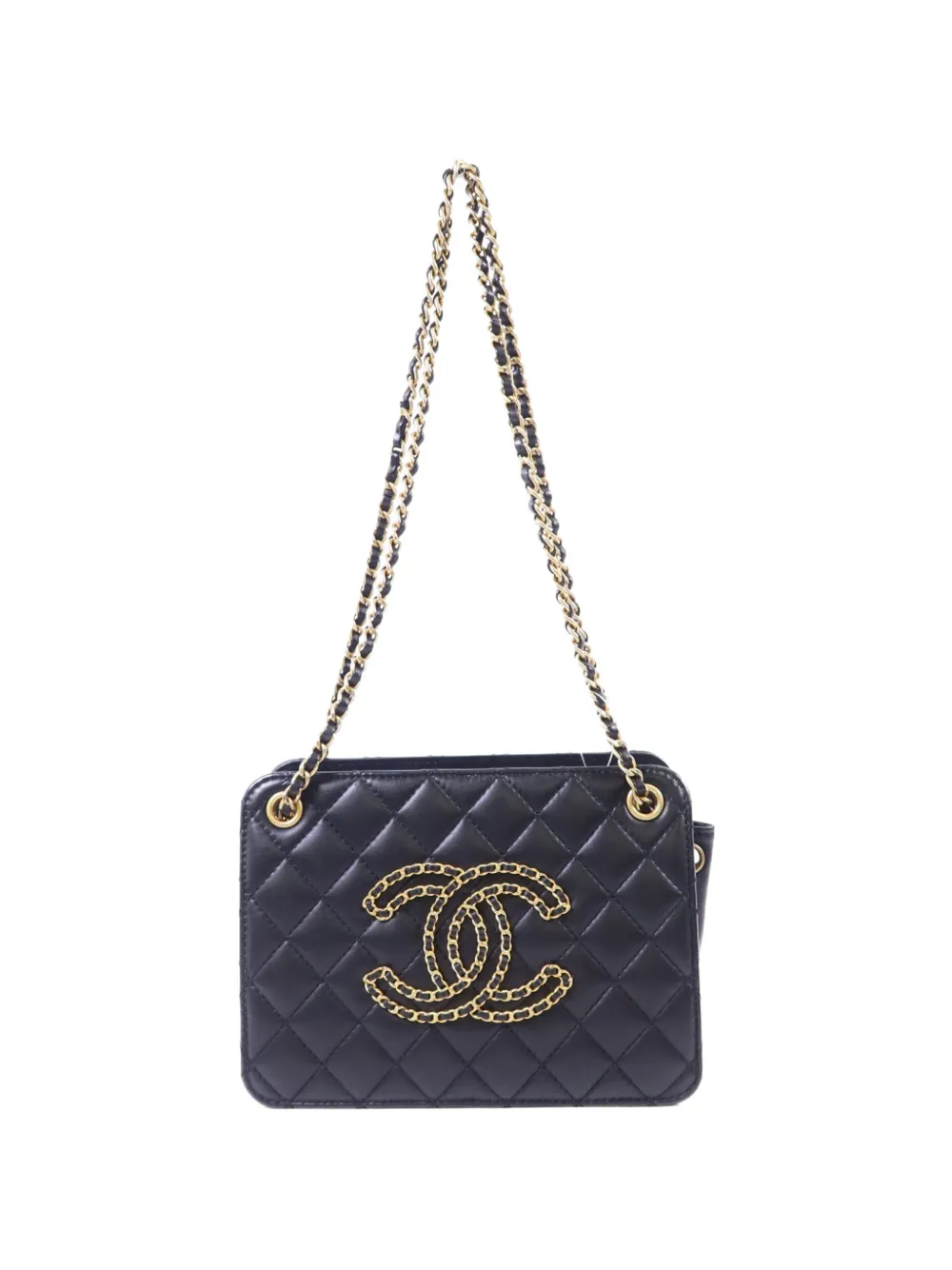 CHANEL Pre-Owned CC quilted shoulder bag - Nero