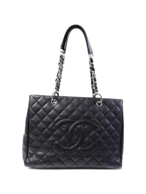 CHANEL Pre-Owned tote de logo GST con logo CC