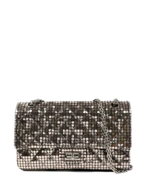 CHANEL Pre-Owned quilted-suede chain-strap shoulder bag