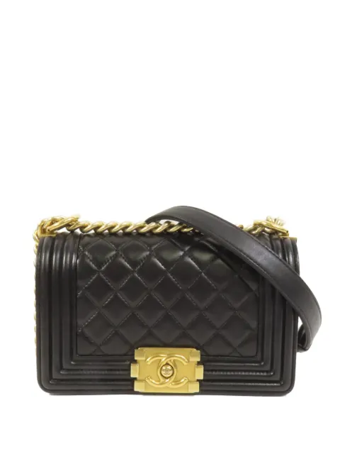 CHANEL Pre-Owned Boy quilted crossbody bag