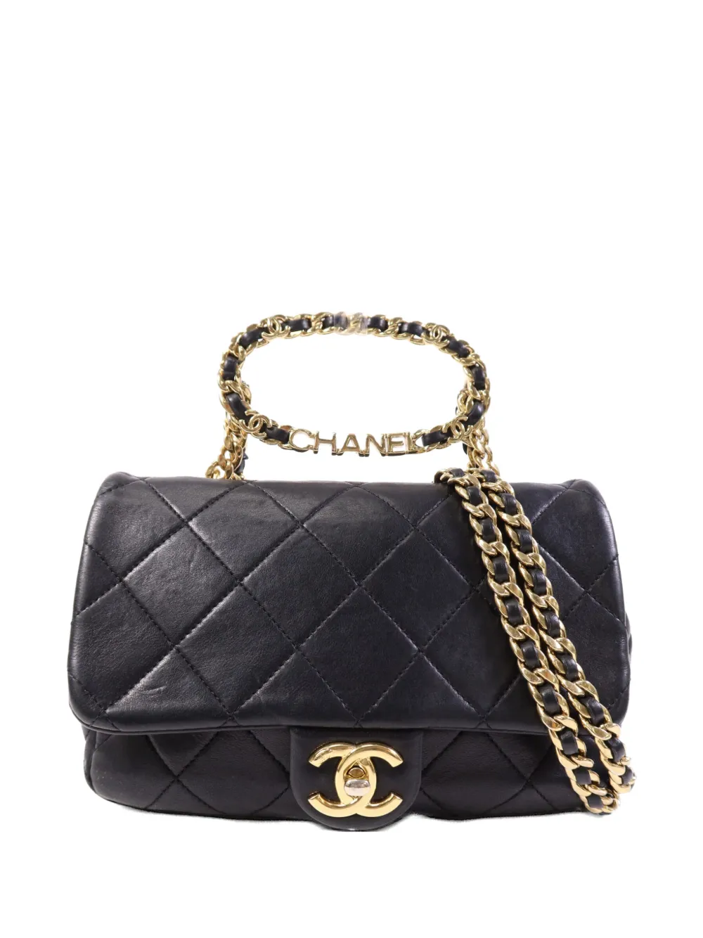 CHANEL Pre-Owned CC turn-lock shoulder bag - Nero