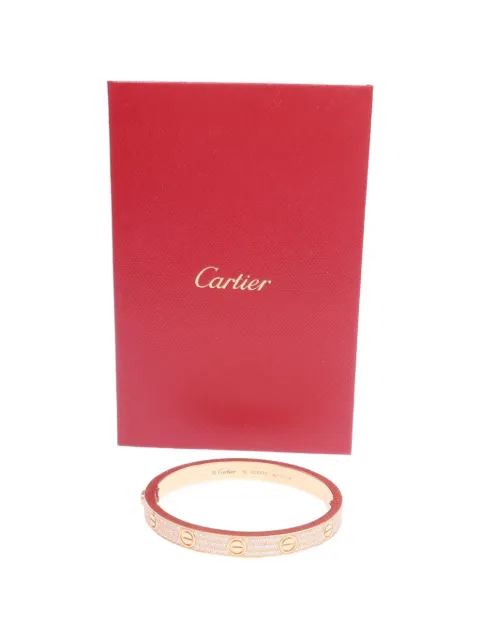 Cartier Love diamond bracelet