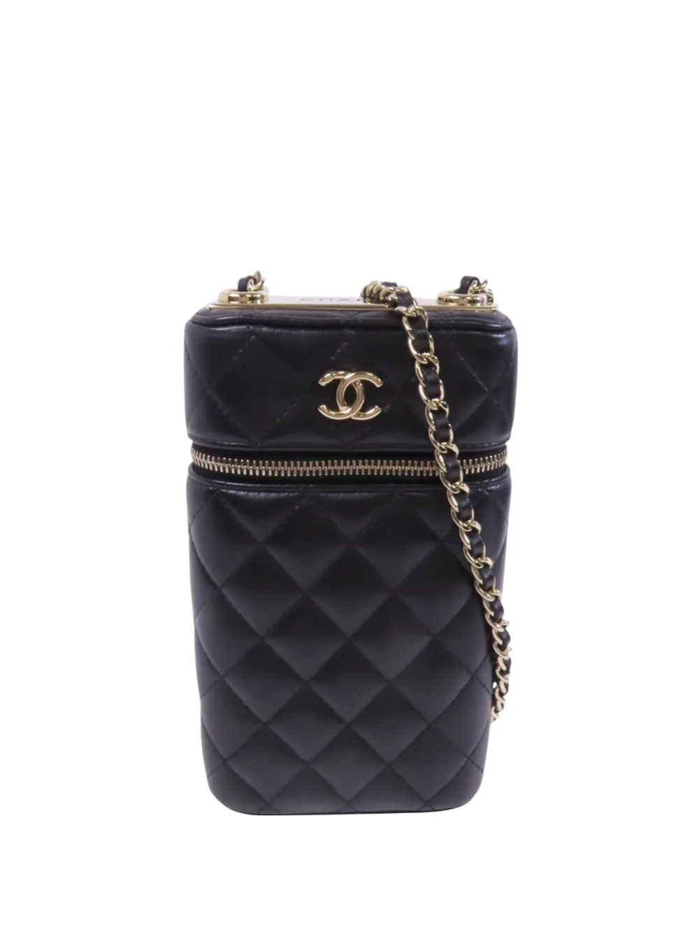 CHANEL Pre-Owned CC diamond-quilted shoulder bag - Schwarz