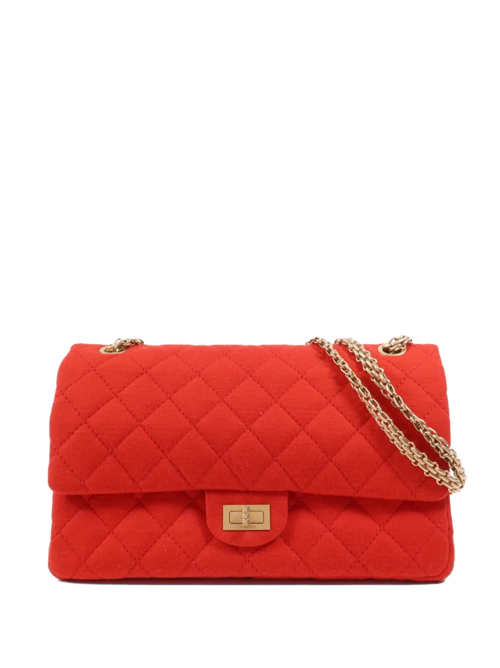 CHANEL Pre-Owned 2.55 quilted shoulder bag - Red
