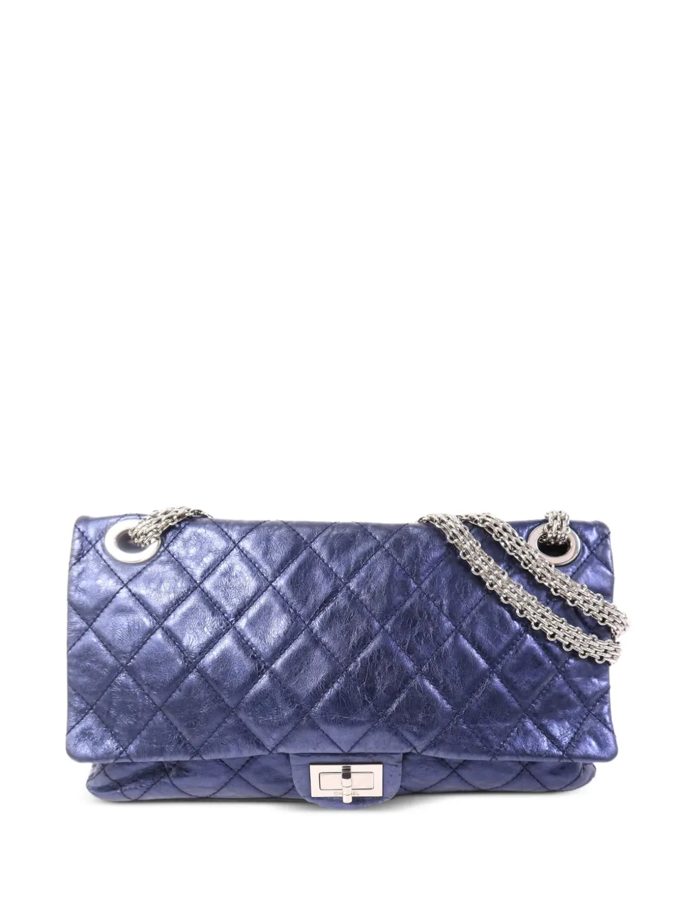 CHANEL Pre-Owned 2.55 Reissue shoulder bag - Blu