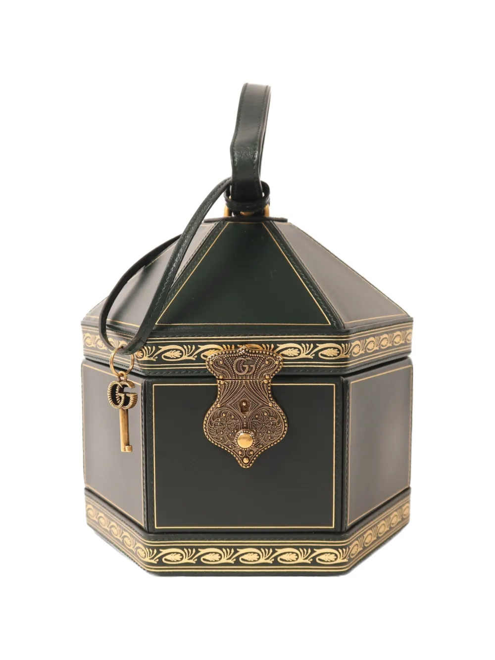 Gucci Pre-Owned mini geometric clutch bag - Braun
