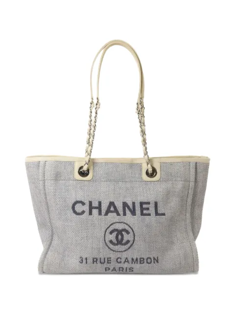 CHANEL Pre-Owned CC Deauville tote bag