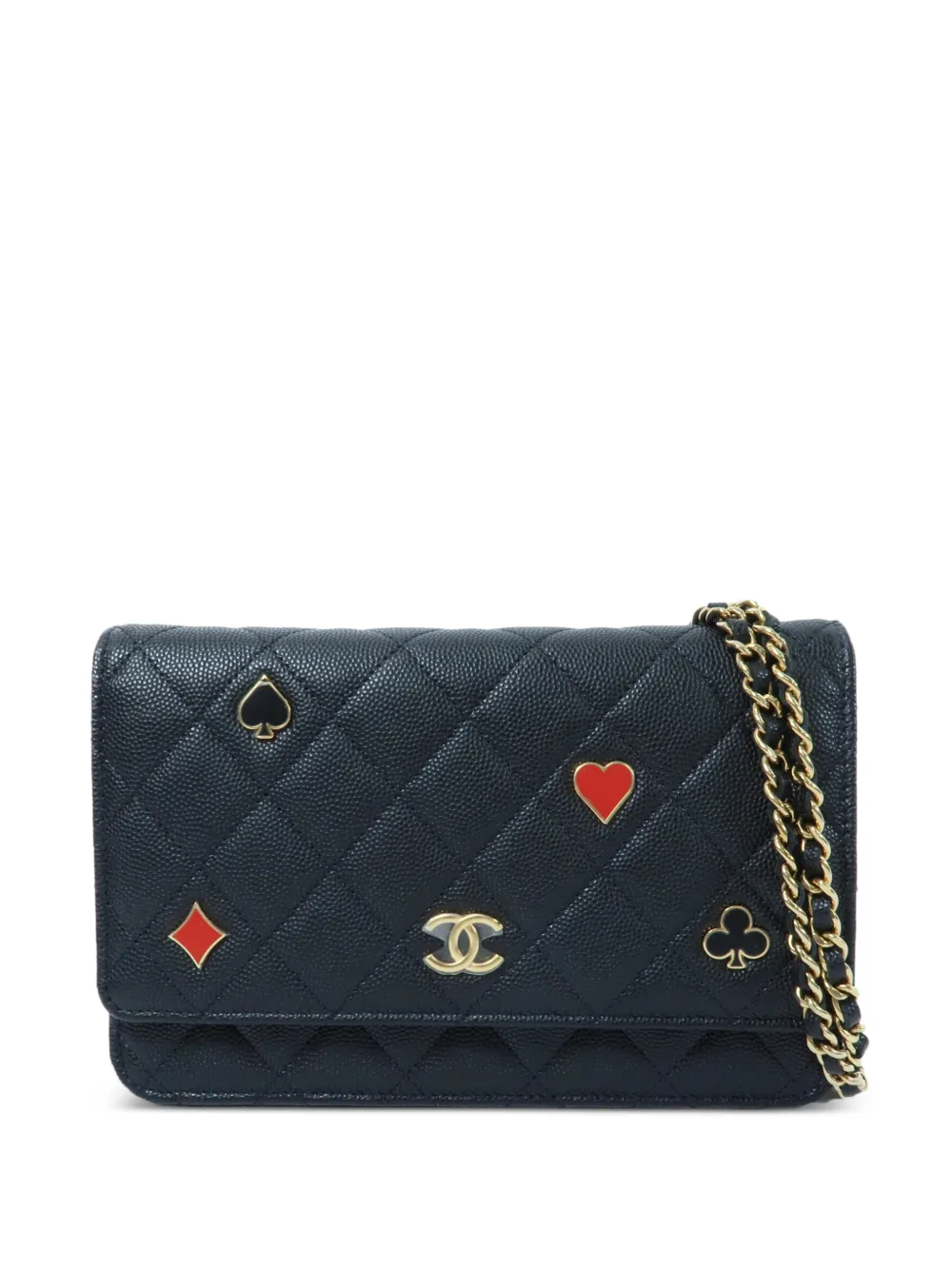 CHANEL Pre-Owned CC turn-lock Wallet On Chain shoulder bag - Nero