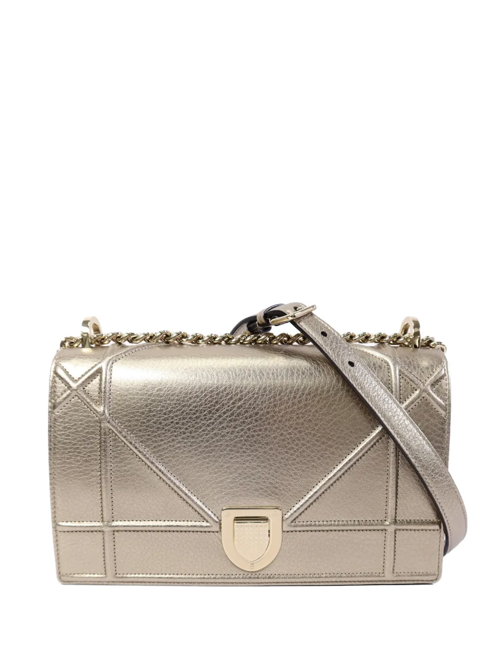 Christian Dior Pre-Owned Diorama chain crossbody bag - Oro