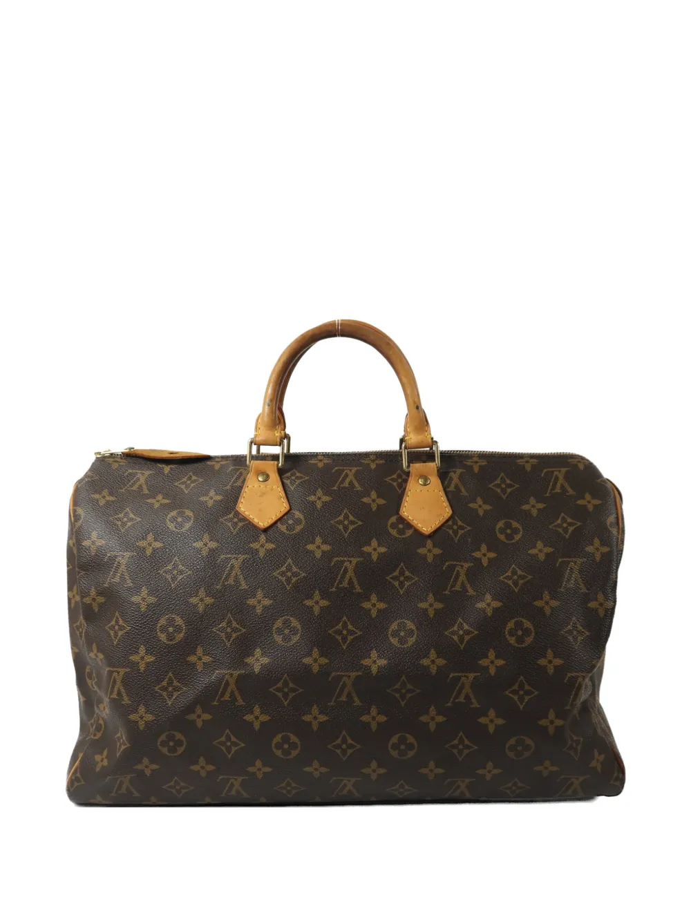 Louis Vuitton Pre-Owned Speedy 40 monogram holdall - Marrone