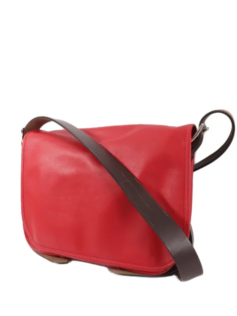 Hermès Pre-Owned 30 Brada leather shoulder bag