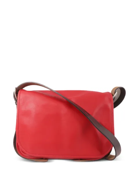 Hermès Pre-Owned 30 Brada leather shoulder bag