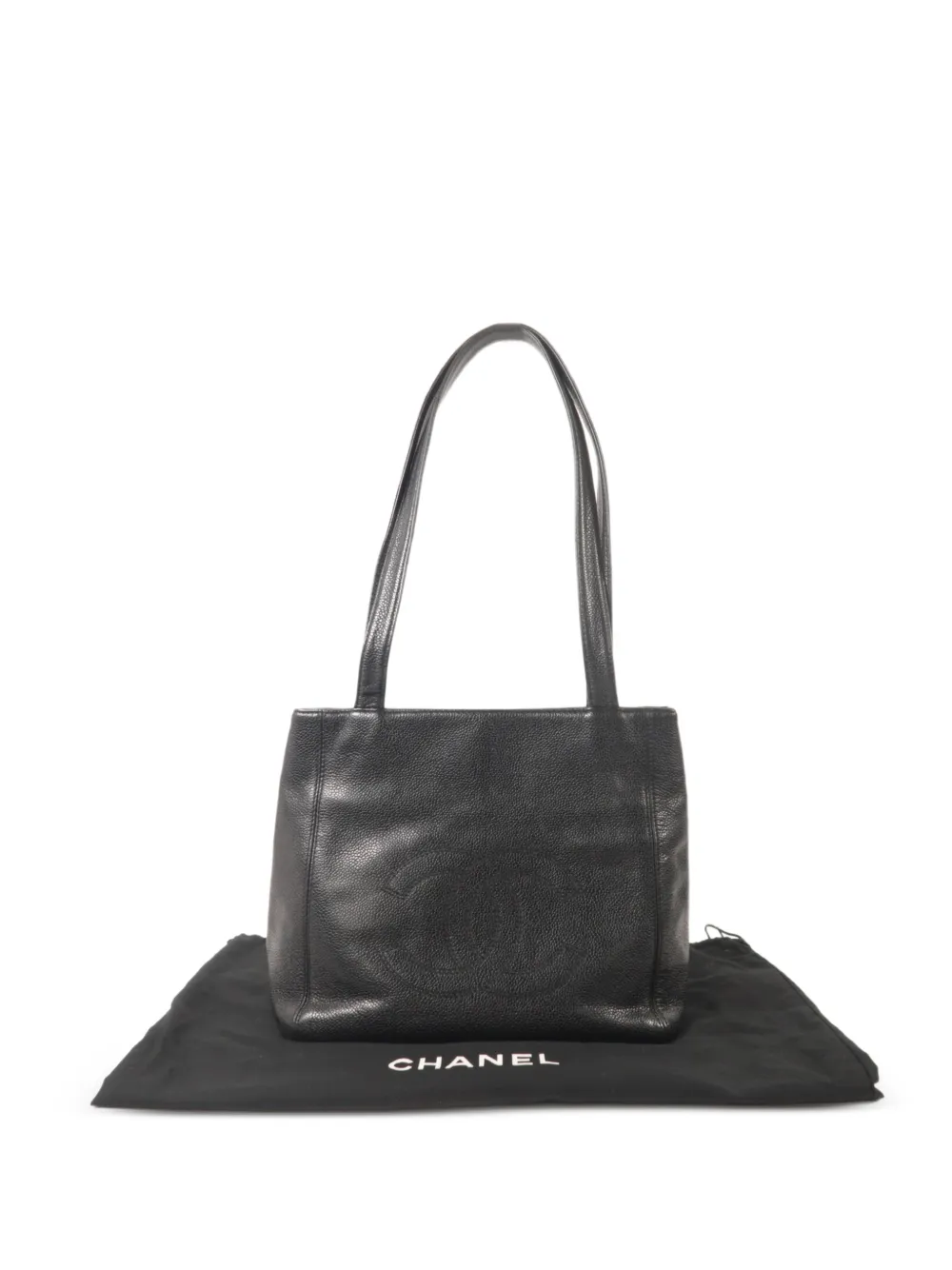 CHANEL Pre-Owned CC interlocking shoulder bag - Nero