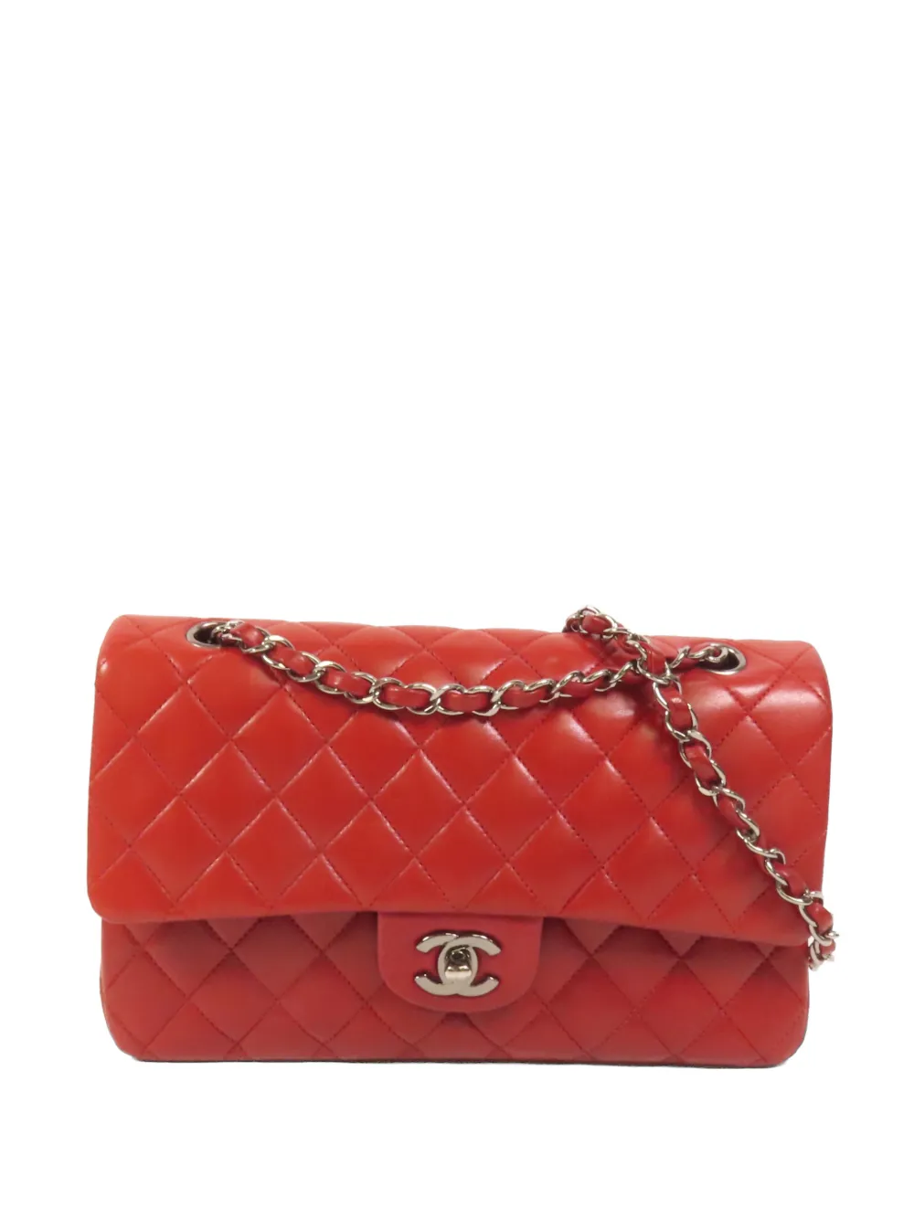 CHANEL Pre-Owned medium Classic Flap shoulder bag - Red