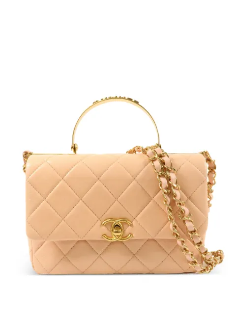 CHANEL Pre-Owned Crush metal-handle tote bag