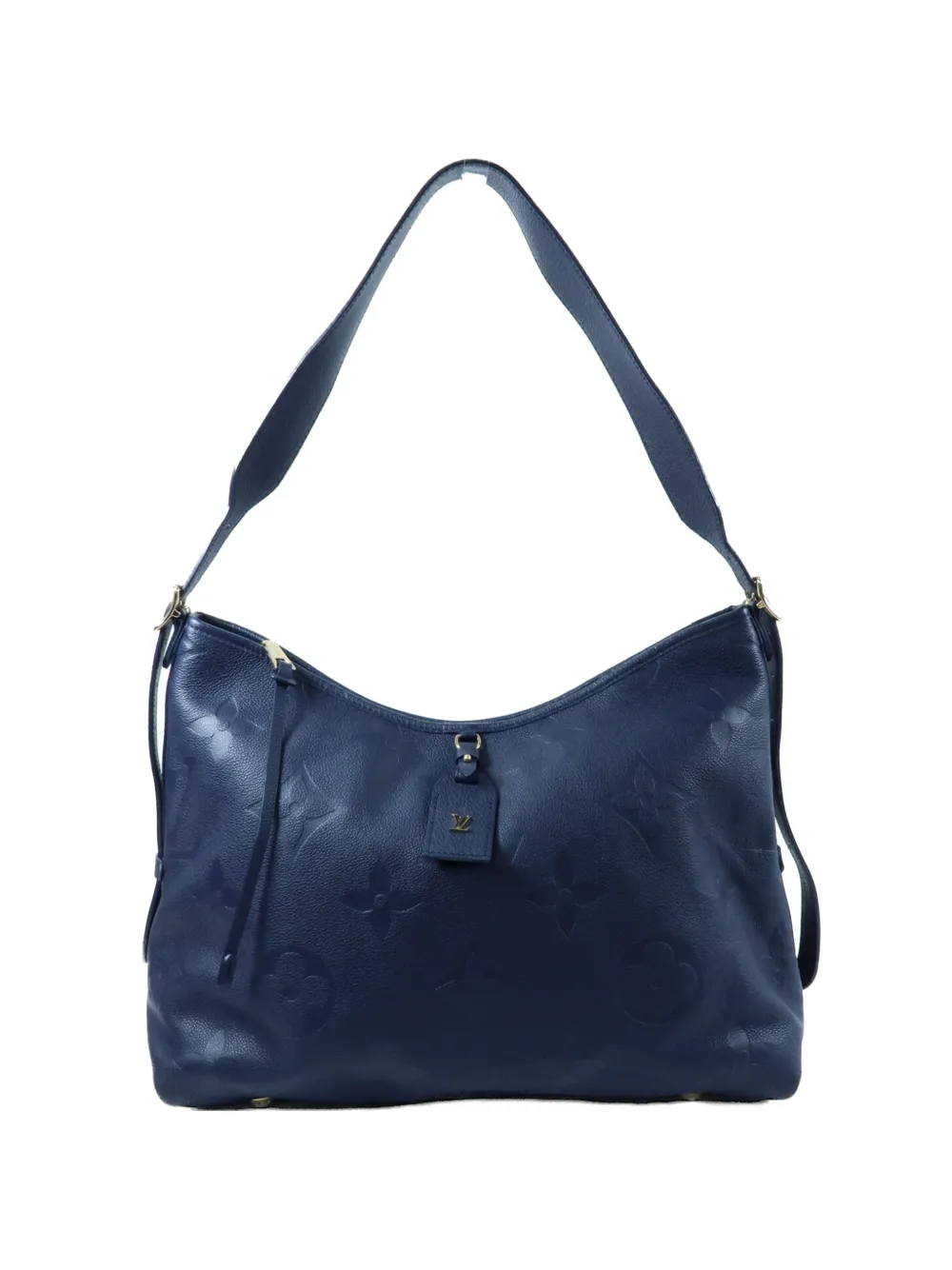 Louis Vuitton Pre-Owned MM CarryAll monogram empreinte shoulder bag - Blu