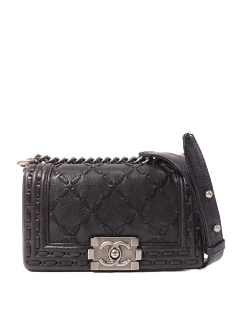 CHANEL Pre-Owned Le Boy chain crossbody bag